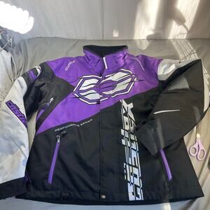 Castle X Code G3 Women's Snowmobile Jacket Grape/Black XXL